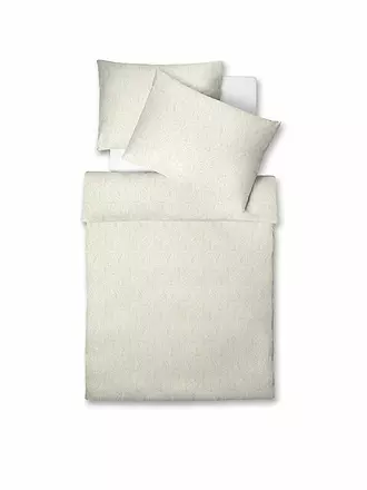 FLEURESSE | Damast-Bettwäsche "Opal" 70x90cm/140x220cm | creme